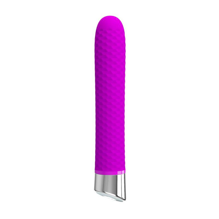 Vibrador Reginald Silicona Purpura de Prettylove | VibraZon