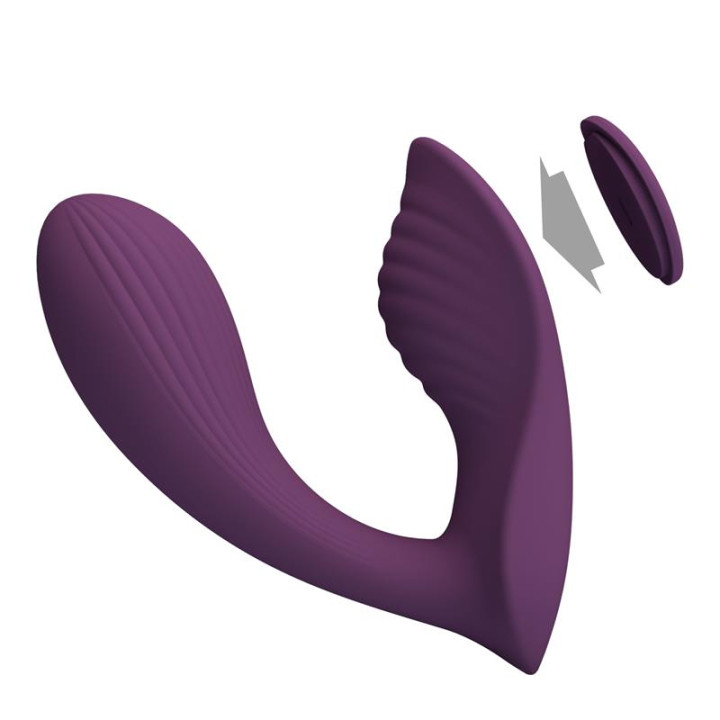 Franz Vibrador con Estimulador de Braguita y APP de Prettylove | VibraZon