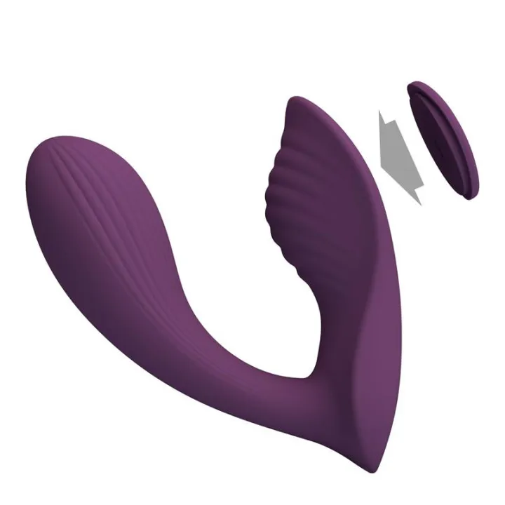 Franz Vibrador con Estimulador de Braguita y APP de Prettylove