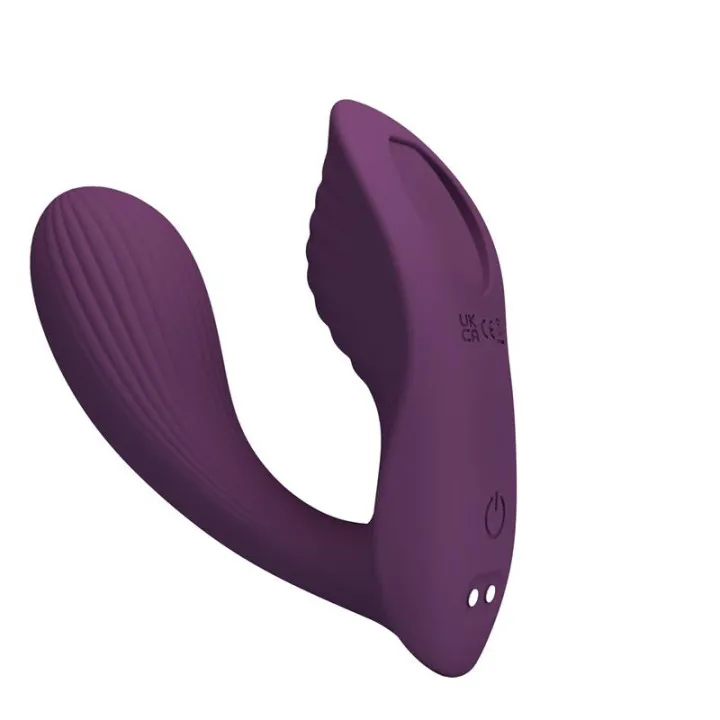 Franz Vibrador con Estimulador de Braguita y APP de Prettylove