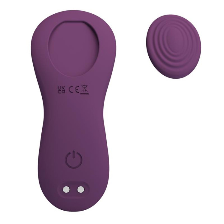 Mane Vibrador de Braguita con APP Púrpura de Prettylove | VibraZon