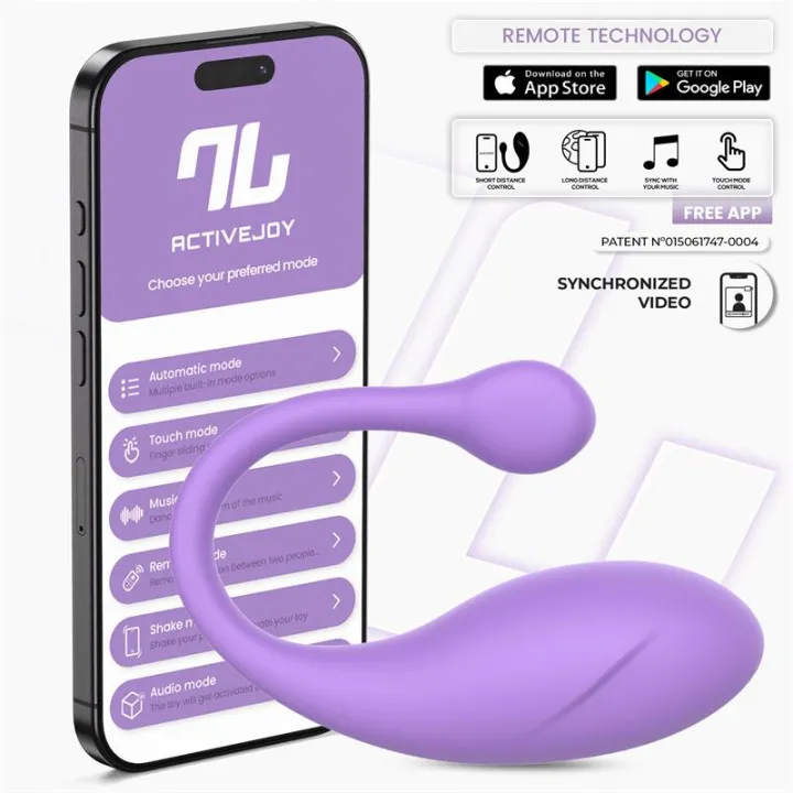 Bulby Huevo Vibrador con APP Lavanda de Intoyou App Series