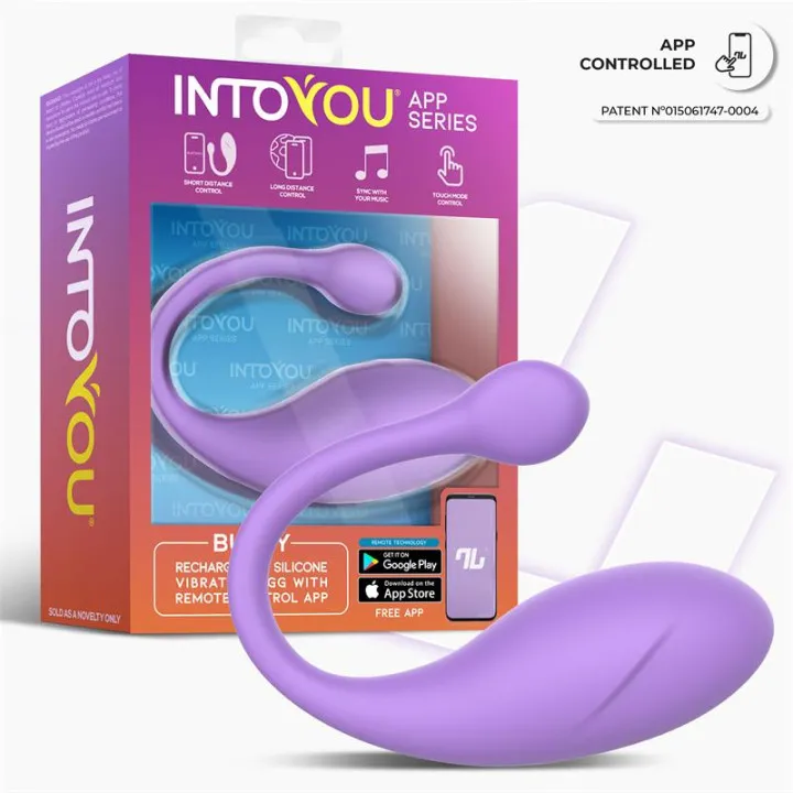Bulby Huevo Vibrador con APP Lavanda de Intoyou App Series