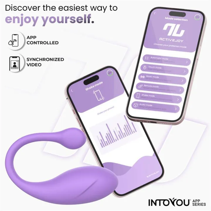 Bulby Huevo Vibrador con APP Lavanda de Intoyou App Series