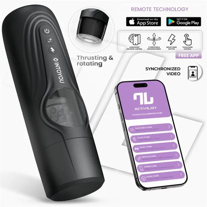 Egor Masturbador Masculino con Rotación y Thrusting con APP de Intoyou App Series