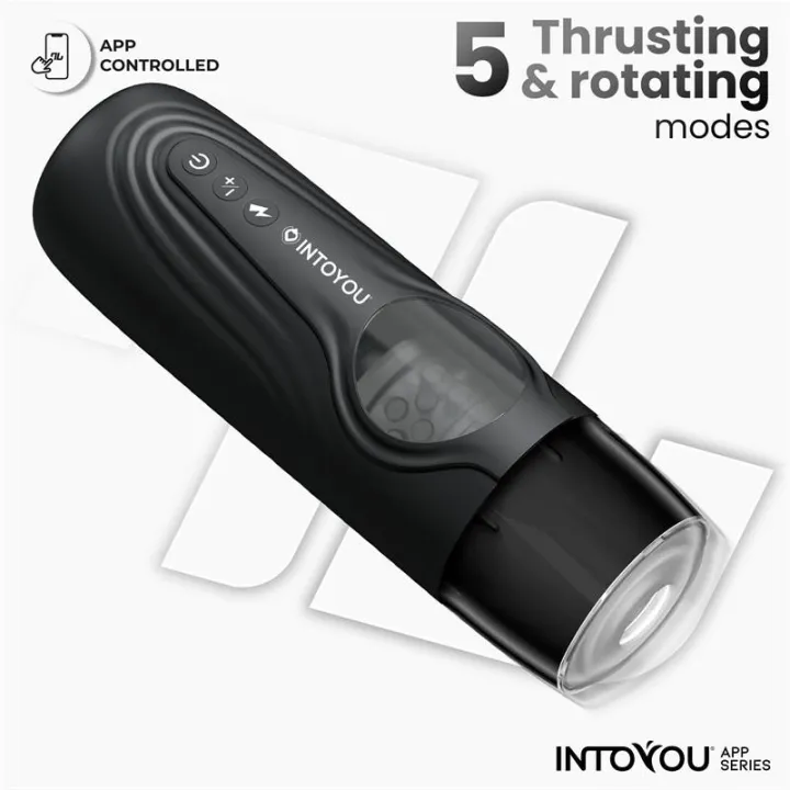 Egor Masturbador Masculino con Rotación y Thrusting con APP de Intoyou App Series