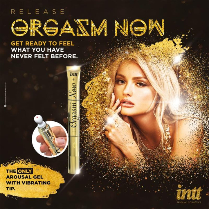 Gel Sensibilizante con Punta Vibradora Orgasm Now 15 ml de Intt | VibraZon