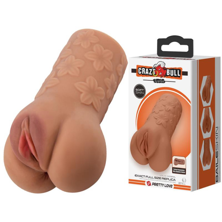Scarlet Masturbador Vagina y Ano de Crazy Bull | VibraZon