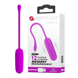 Huevo Vibrador Joyce Silicona USB de Prettylove | VibraZon