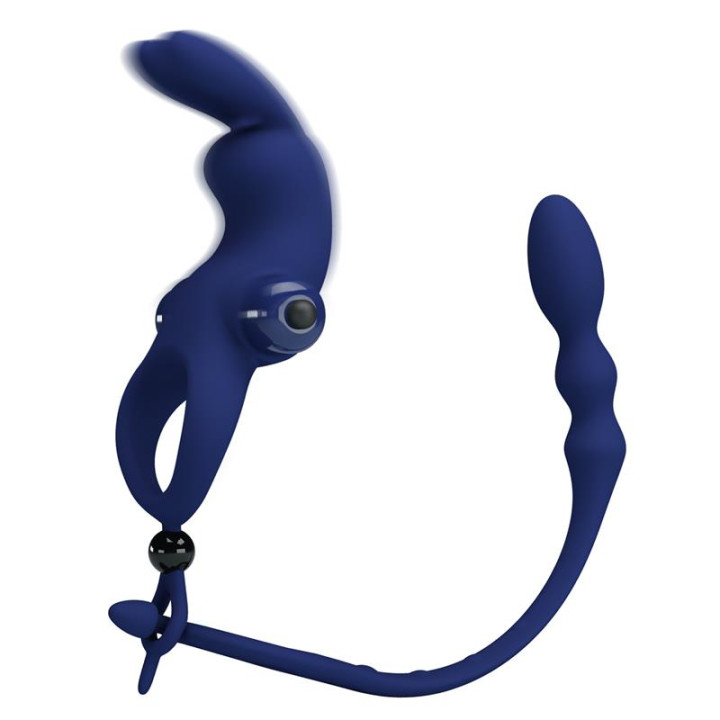 Anillo para el Pene con Cadena Anal de Prettylove | VibraZon
