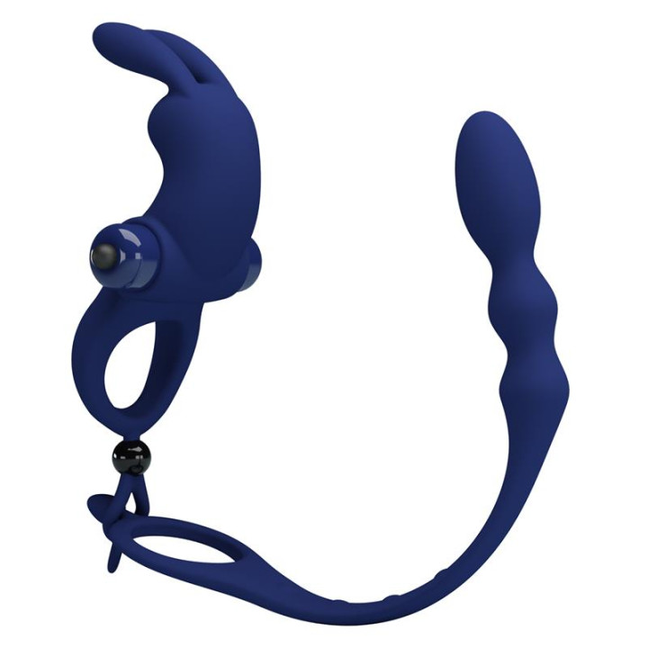 Anillo para el Pene con Cadena Anal de Prettylove | VibraZon