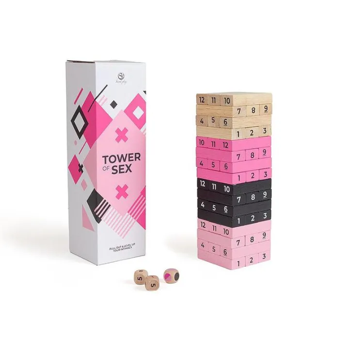 Juego de Madera Tower of Sex de Secret Play