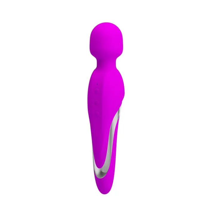 Vibrador Mortimer USB Purpura de Prettylove