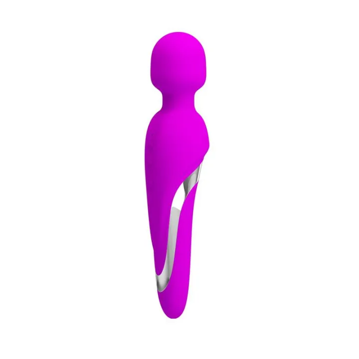 Vibrador Mortimer USB Purpura de Prettylove