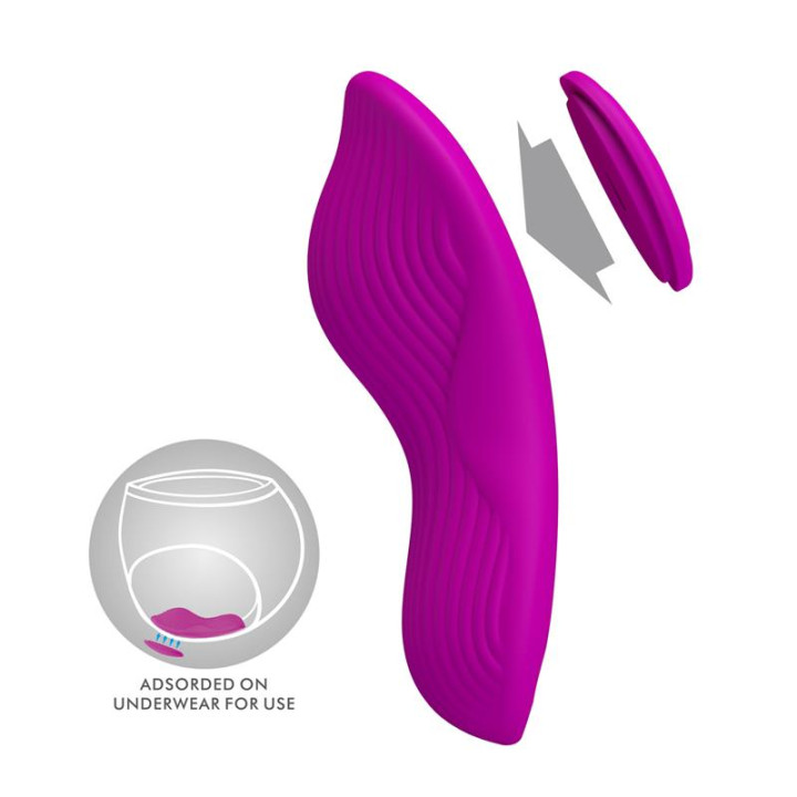 Romario Vibrador para Braguita Control Remoto de Prettylove | VibraZon