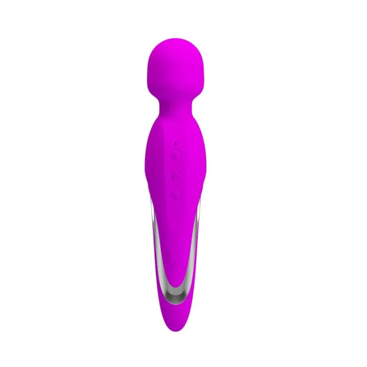 Vibrador Mortimer USB Purpura de Prettylove