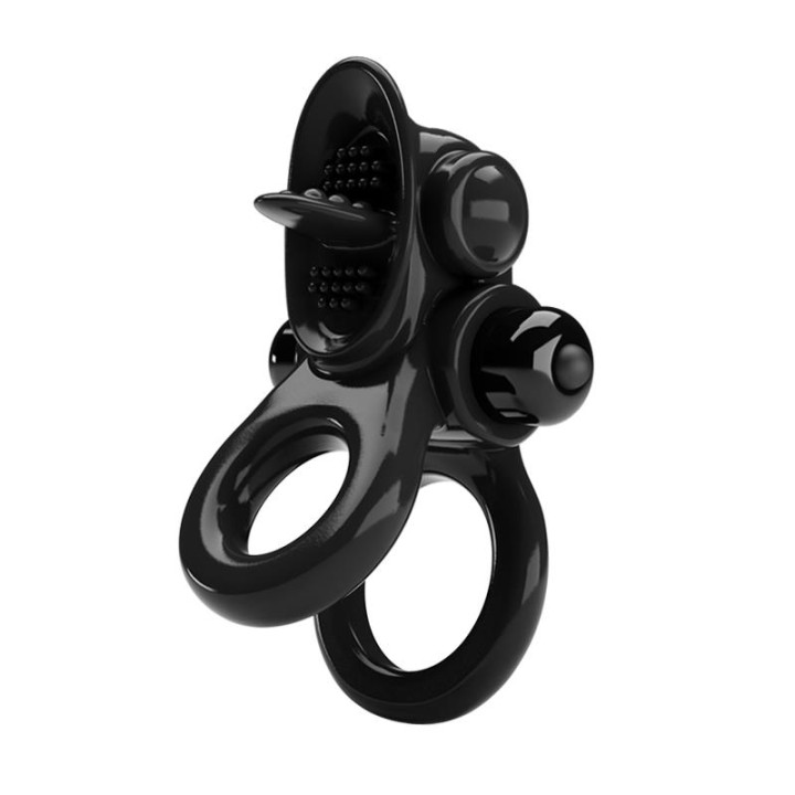 Passionate Anillo Doble para el Pene con Vibración de Prettylove | VibraZon