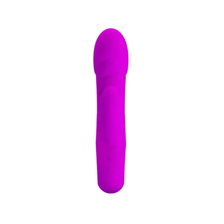 Vibrador Ansel USB Silicona Purpura de Prettylove