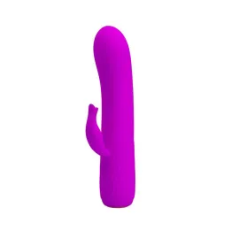 Vibrador Tim USB Silicona Purpura de Prettylove