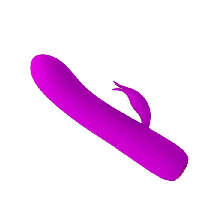 Vibrador Tim USB Silicona Purpura de Prettylove