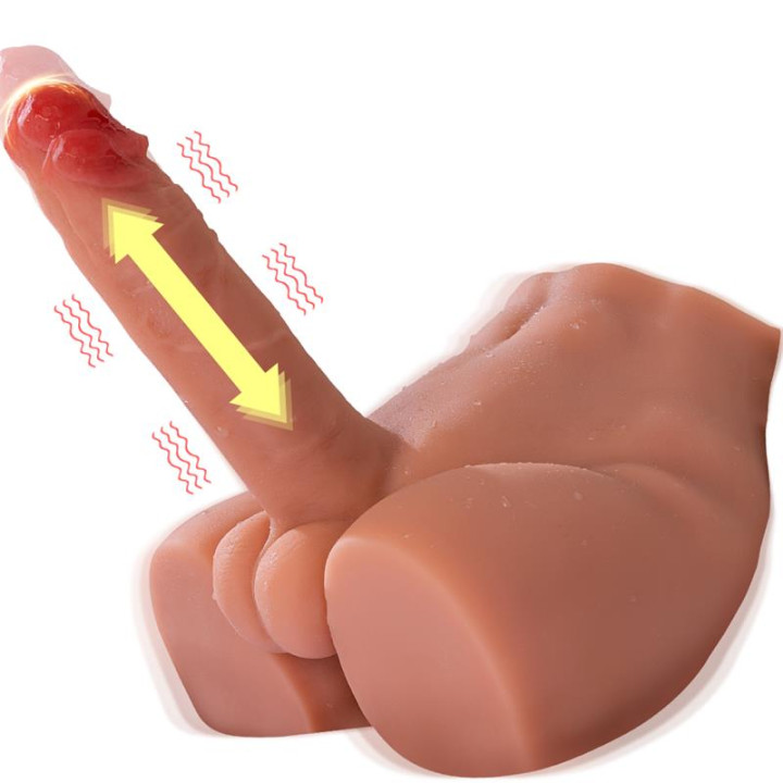 Peel Masturbador con Dildo y Ano, Vibración y Thrusting 2.7 kg de Xise | VibraZon