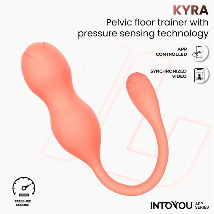 Kyra Entrenador de Suelo Pélvico con Sensor de Presión y APP de Intoyou App Series