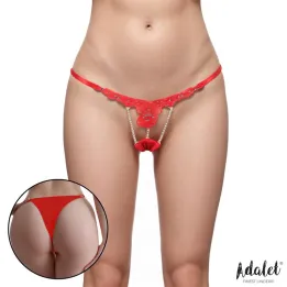 Sophie Tanga de Encaje con Brillantes de Adalet Lingerie