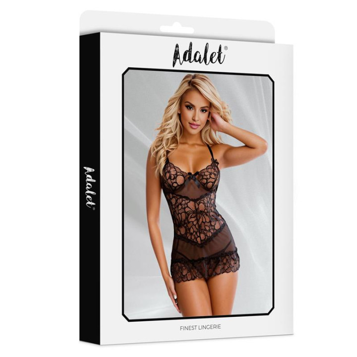 Scarlett Babydoll y Tanga de Adalet Lingerie | VibraZon