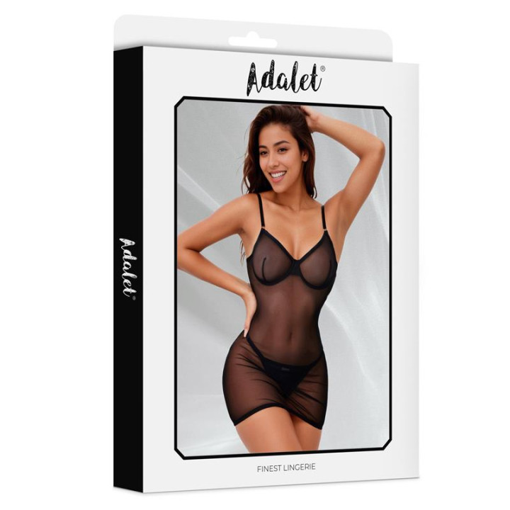 Hazel Babydoll y Tanga de Adalet Lingerie | VibraZon