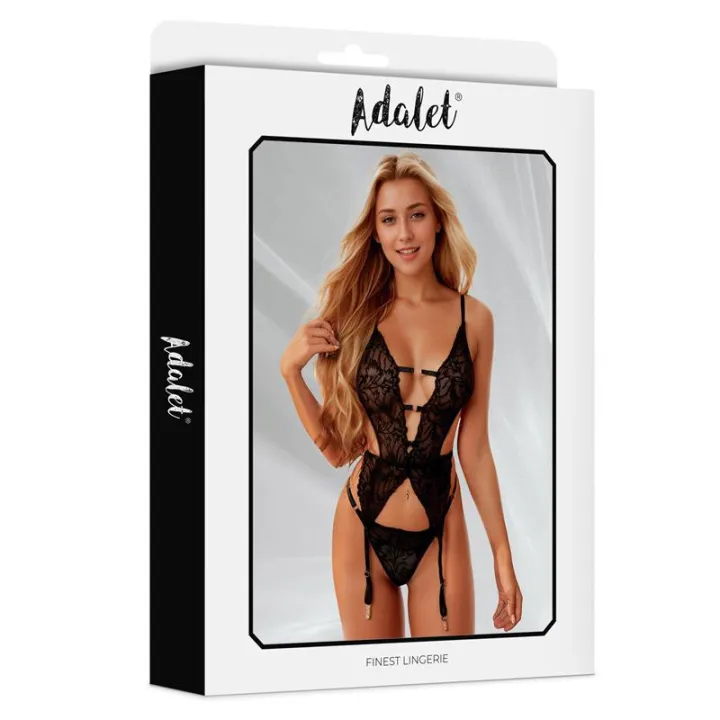 Daisy Babydoll con Liguero de Adalet Lingerie