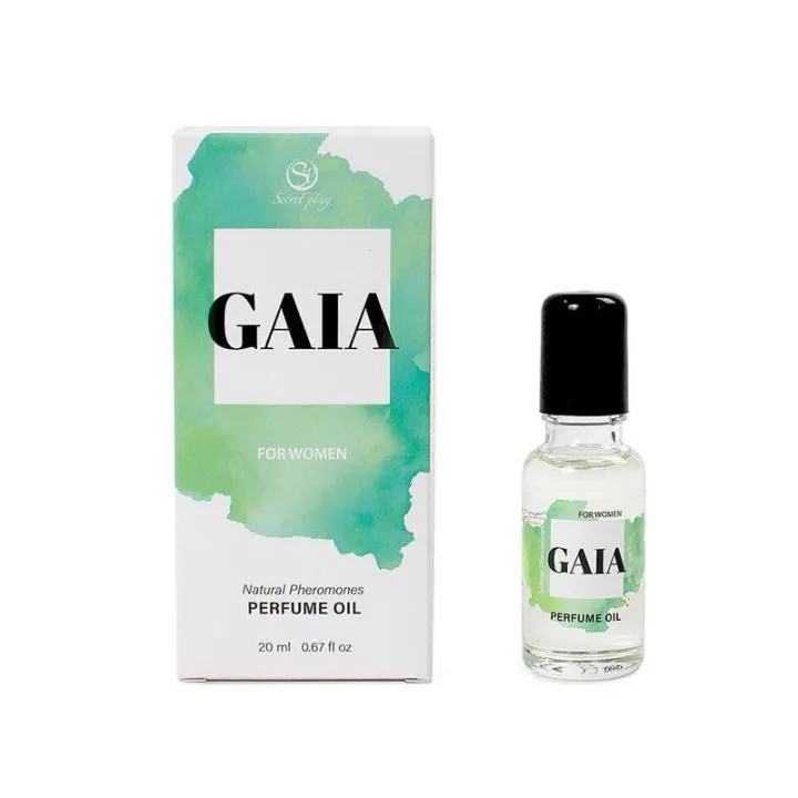 Gaia Perfume Natural con Feromonas en Aceite 20 ml de Secret Play