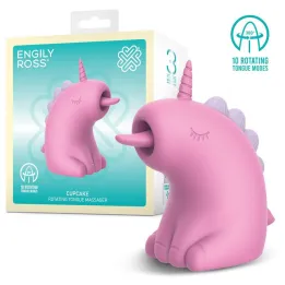 Cupcake Estimulador con Lengua Rotadora 360º de Engily Ross