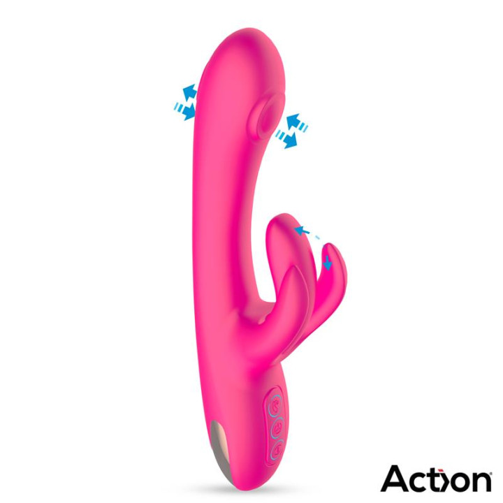 Antony Vibrador con Double Tapping y Función Finger de Action | VibraZon