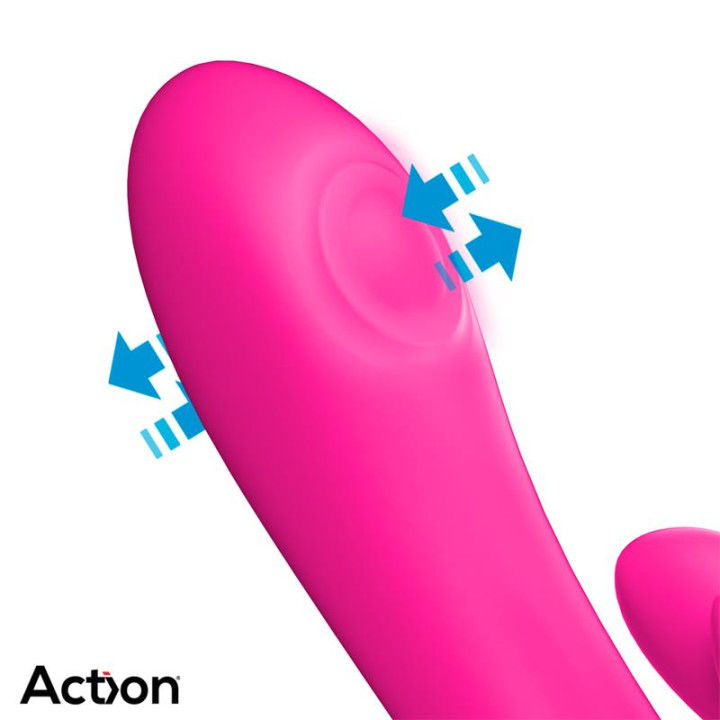 Antony Vibrador con Double Tapping y Función Finger de Action | VibraZon