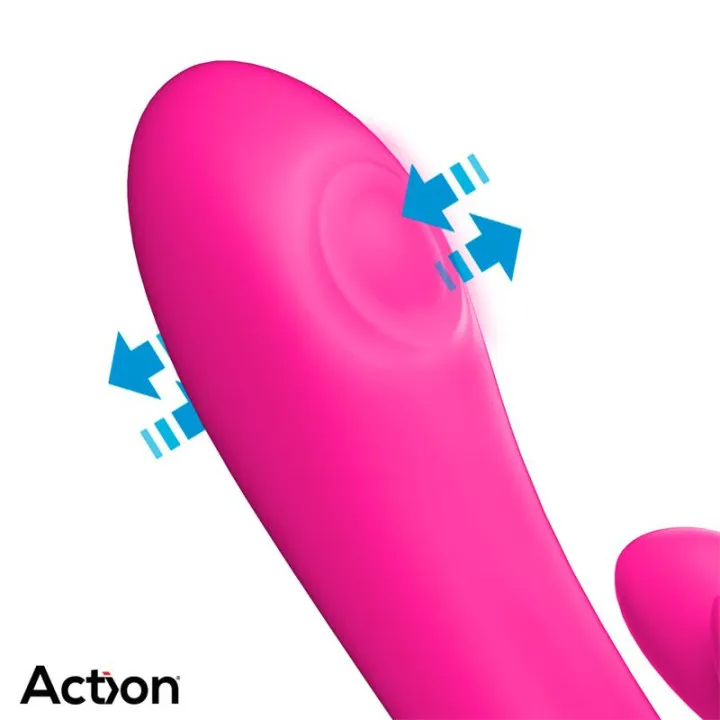 Antony Vibrador con Double Tapping y Función Finger de Action