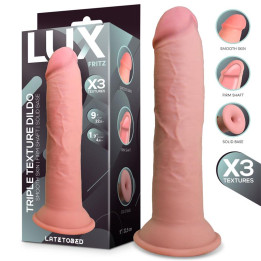 Fritz Dildo Triple Densidad 9 de Lux | VibraZon