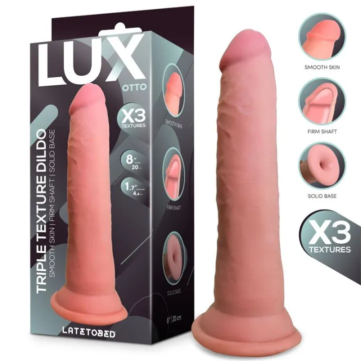 Otto Dildo Triple Densidad 8 de Lux