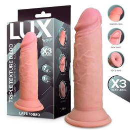 Wolf Dildo Triple Densidad 7 de Lux | VibraZon