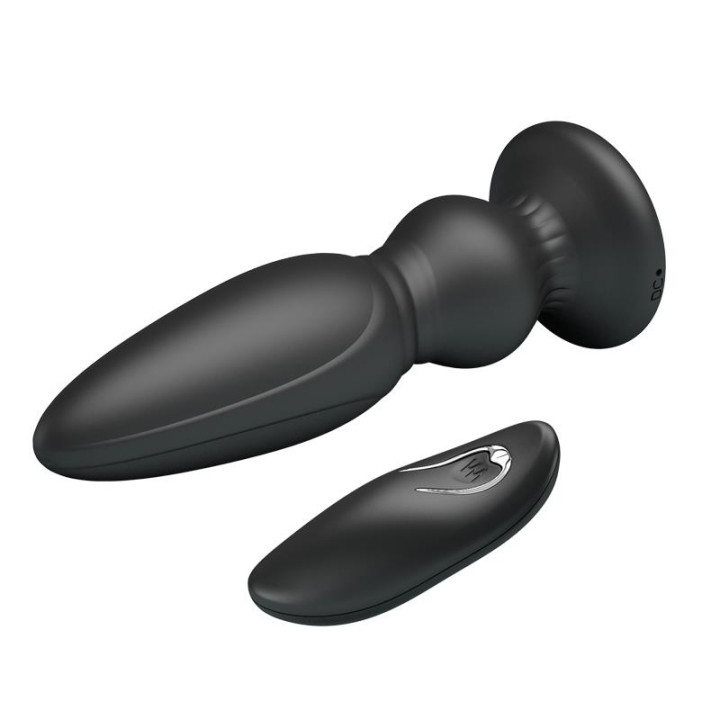 Plug Anal con Vibración y Control Remoto de Mr Play | VibraZon