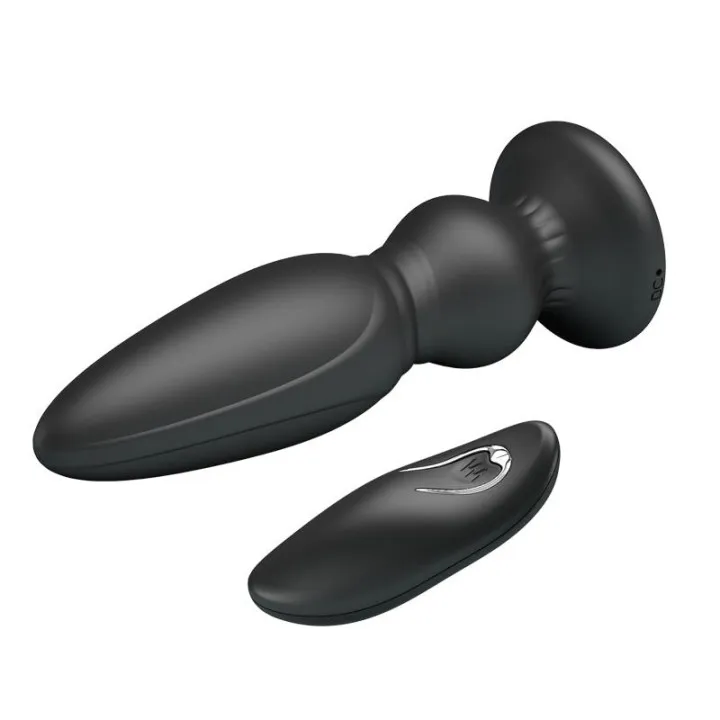 Plug Anal con Vibración y Control Remoto de Mr Play