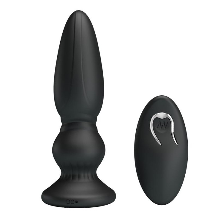 Plug Anal con Vibración y Control Remoto de Mr Play | VibraZon