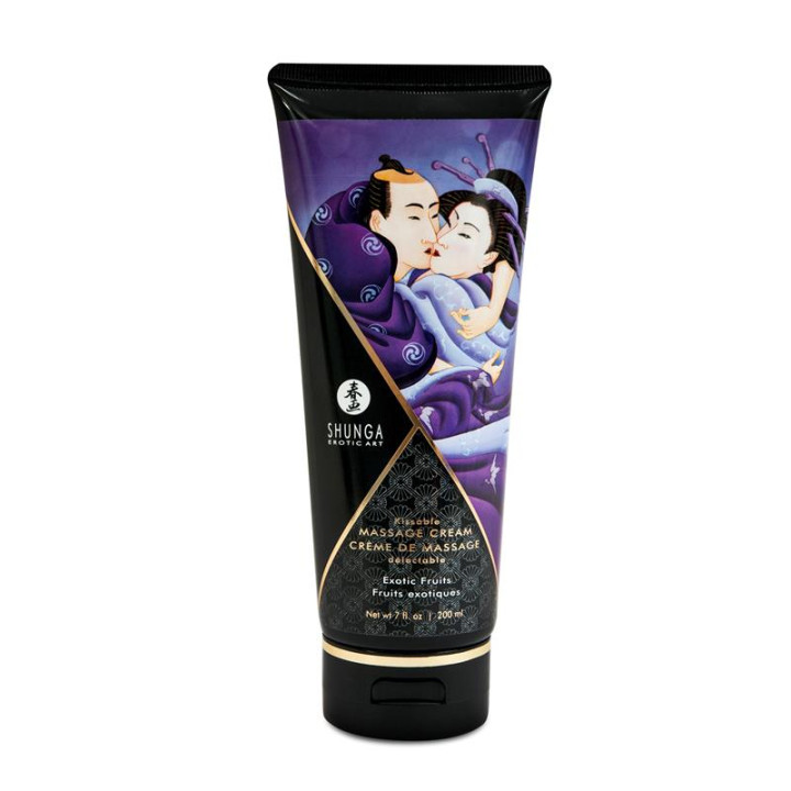 Shunga Crema de Masaje Aroma a Frutas Exóticas | VibraZon