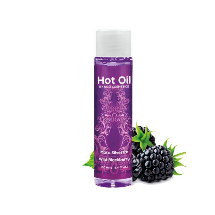 Nuei Aceite Hot Oil Efecto Calor Mora 100 ml de Nuei Cosmetics