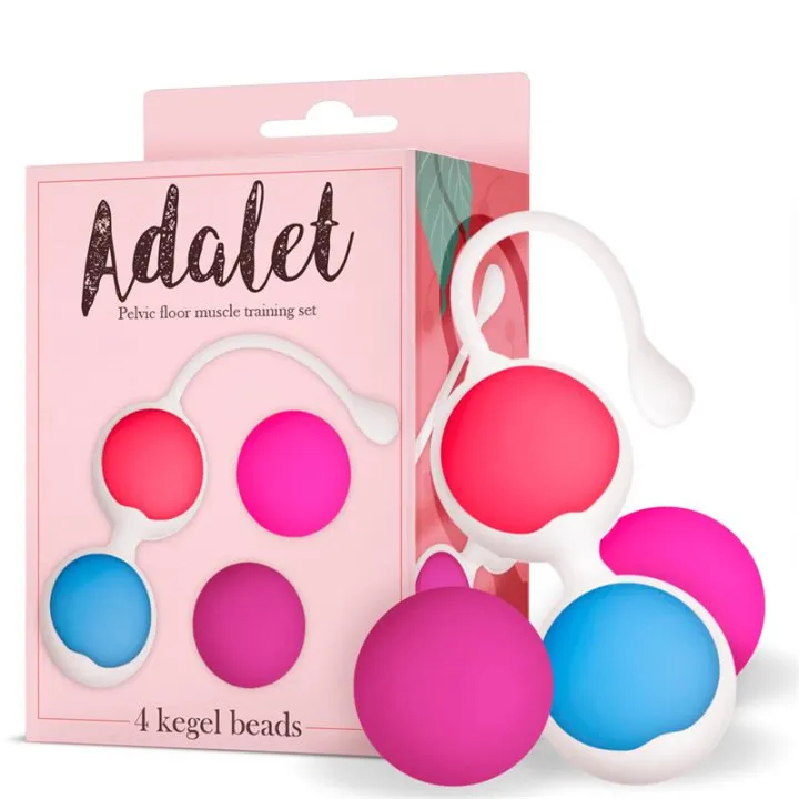 Kit 4 Bolas Kegel Silicona de Adalet