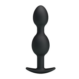 Pretty Love Plug Anal Pesado Color Negro de Prettylove | VibraZon