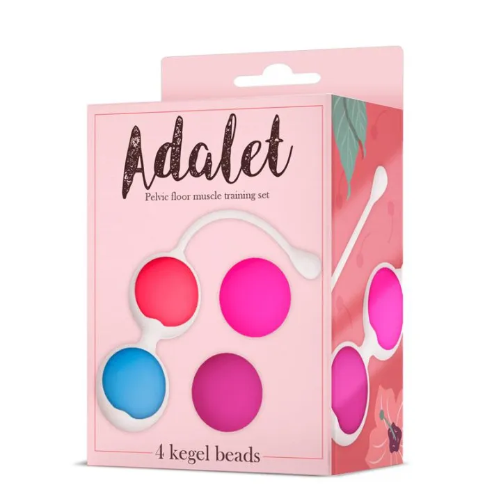 Kit 4 Bolas Kegel Silicona de Adalet