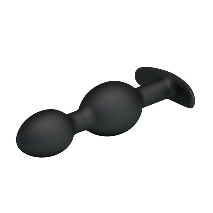 Pretty Love Plug Anal Pesado Color Negro de Prettylove | VibraZon