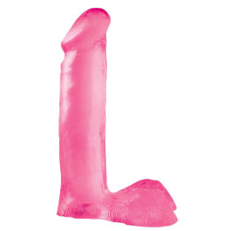Dildo 19,05 cm Rosa de Basix Rubber Works | VibraZon