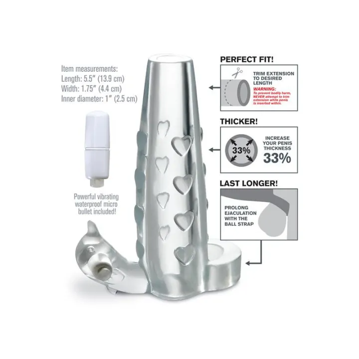 Fantasy X-tensions Deluxe Vibrating Penis Enhance