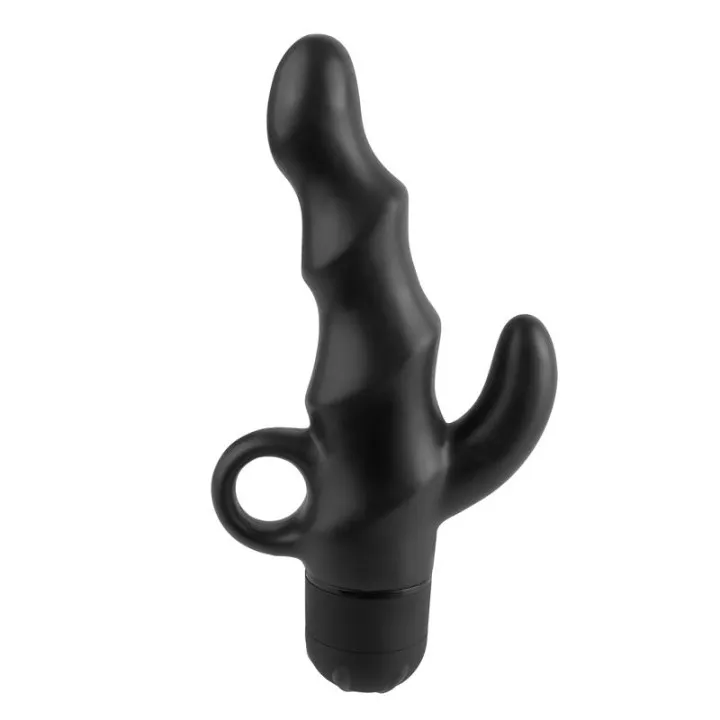 Estimulador Anal con Vibración Vibrating P-Spot Spiral Negro de Anal Fantasy Collect.
